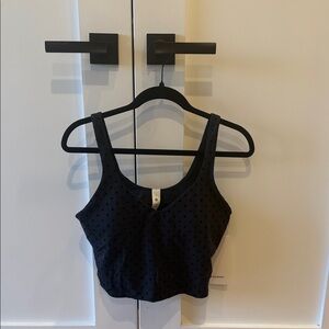 Lululemon align tank flock black polka dot